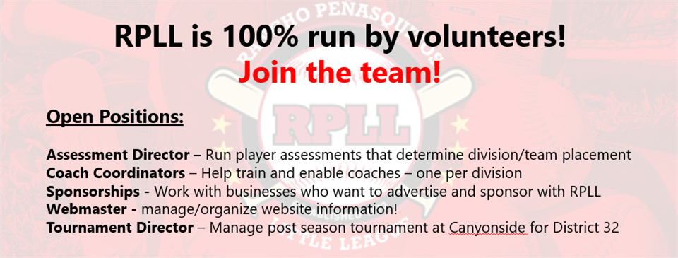 Join the RPLL Board!