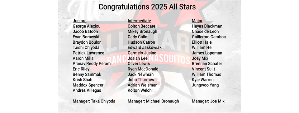 2025 All Stars 