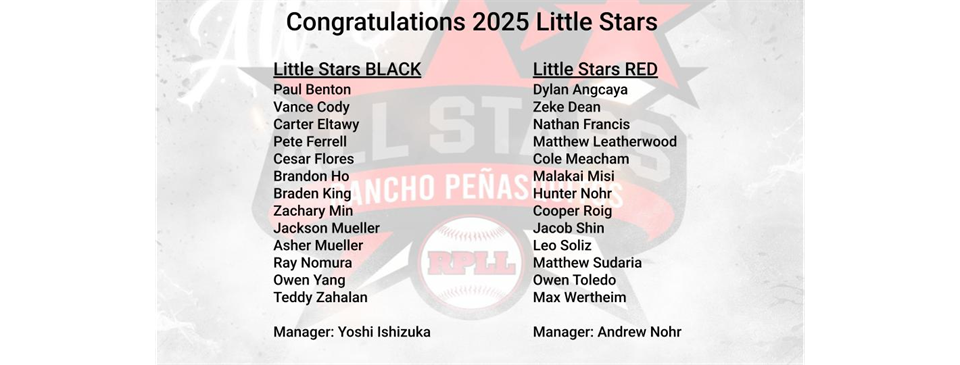 Little Stars Announced