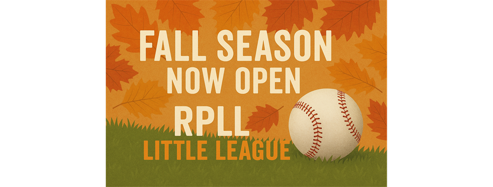 Fall Registration Now Open